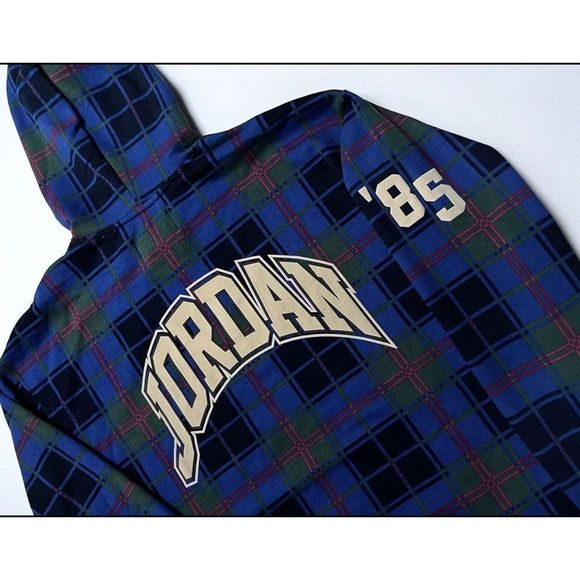 NIKE Jordan Essential Holiday Men's Hoodie L Noble Green/Rattan DV1578-333- NWT - Picture 4 of 6